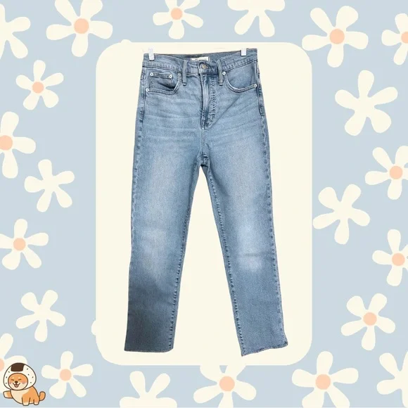 Madewell The Perfect Vintage Jean in Ellicott Wash, Sz 26 - Picture 5 of 15